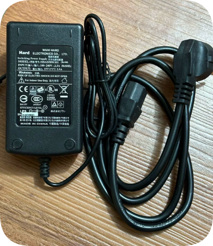 *Brand NEW* Replacement 15V2.5A Power Adapter for Microtek MRS-600A3LED Scanner Round Po